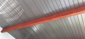 Terrasse couverte Aluminium couleur Bronze BZ23