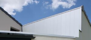 bardage aluminium blanc