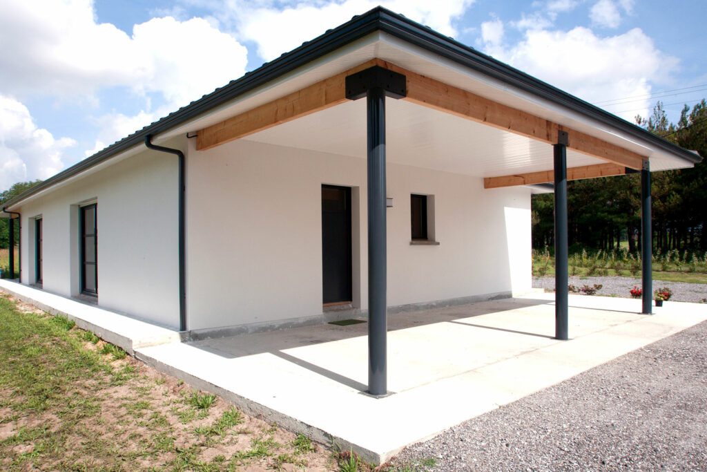 Gouttiere alu bassin marcheprime