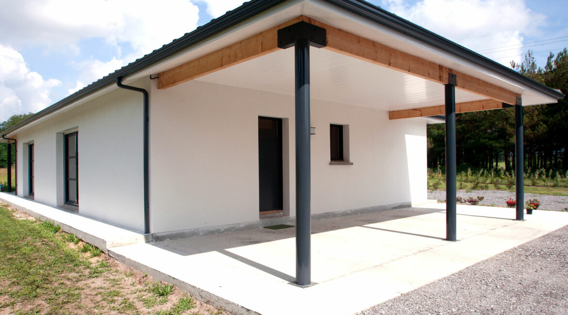 Gouttiere alu bassin marcheprime